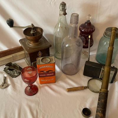 Vintage W. Germany Coffee Grinder & More