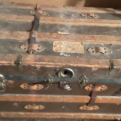 Antique Steamer Trunk