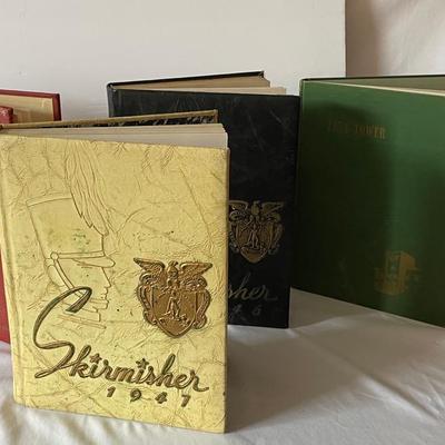 Vintage Year Books From The 40’s And 50’s