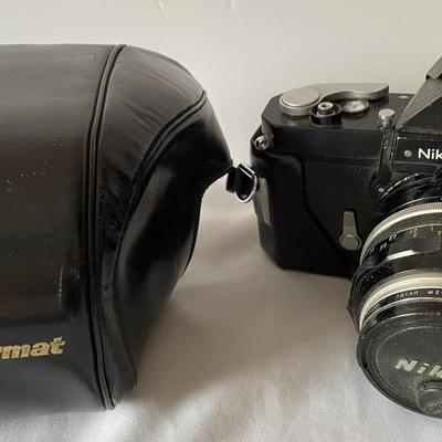 Nikon Nikkormat FT2 35mm Camera With  Nikkor Lens
