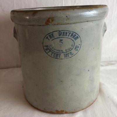 Western Pottery Crock