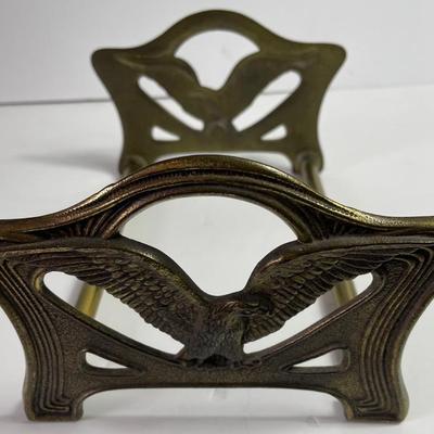 Antique Eagle Telescoping #9924 Book Rack
