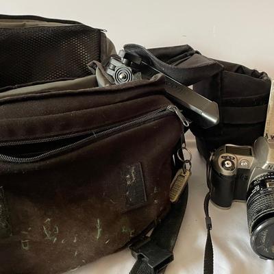 Nikon F80 SLR Camera And Nikkor Lens 