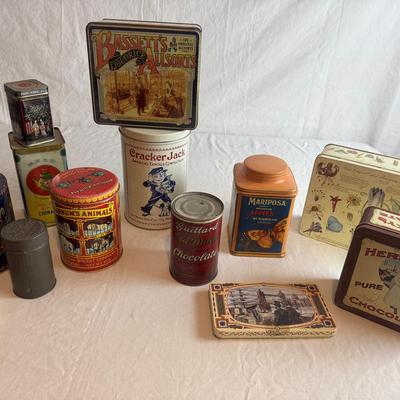Vintage Decorative Tins
