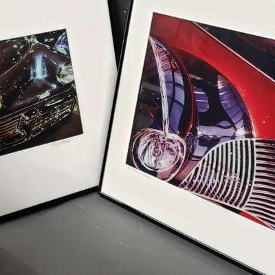 Chuck Bress Signed Original Color Photographs - Classic Cars 20x24"