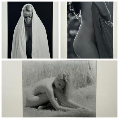 Chuck Bress Photographs: Black & White Nudes, Matted 16x20”