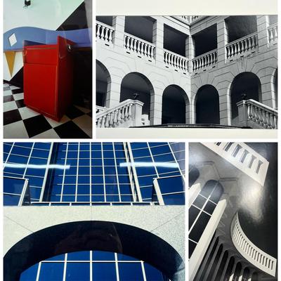 Chuck Bress Photography: Architectural Arches, Curves And Squares Black & White Matted  16 X 20”
