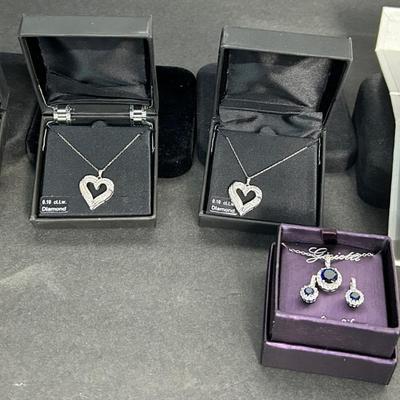 Sterling Silver New In Box Necklaces In Box
