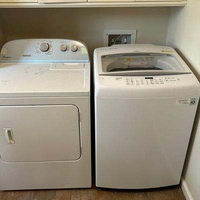 Washer and Dryer Set 