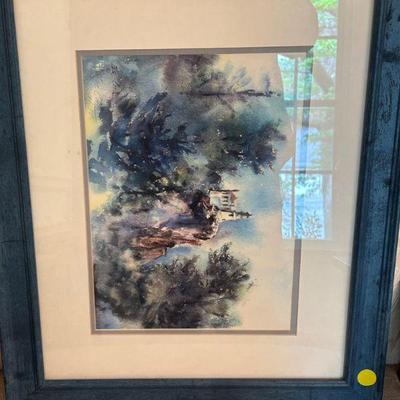 A great selection of wall decor including original artwork and mirrors. 