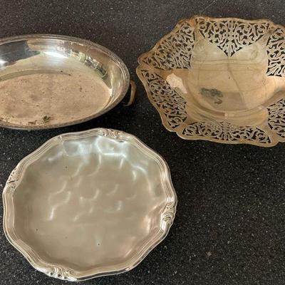 Silver Serving Bowls 