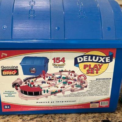 Vintage Genuine Brio Complete Deluxe Play Set w/ Additional Pieces 
