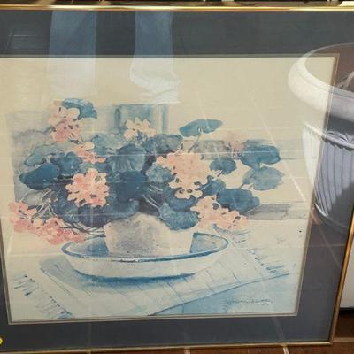 A great selection of wall decor including original artwork and mirrors. 