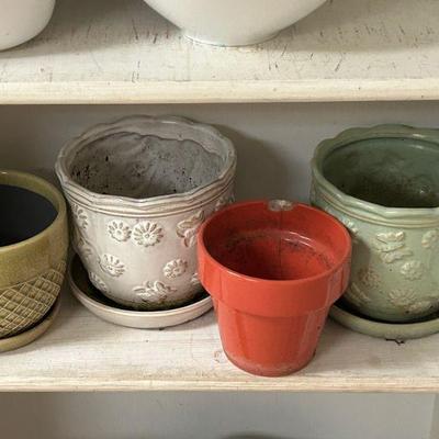 Indoor/Outdoor Planter and Plants 