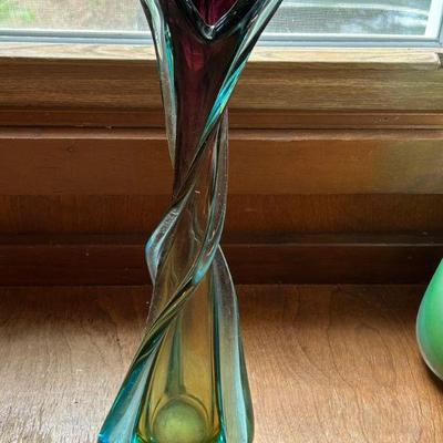 Stunning Vintage Italian Glass, Murano Glass and Milk Glass Decor in All Shapes & Sizes 