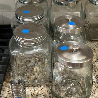 Great selection of glass jars and containers 