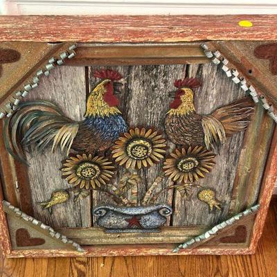 A great selection of wall decor including original artwork and mirrors. 