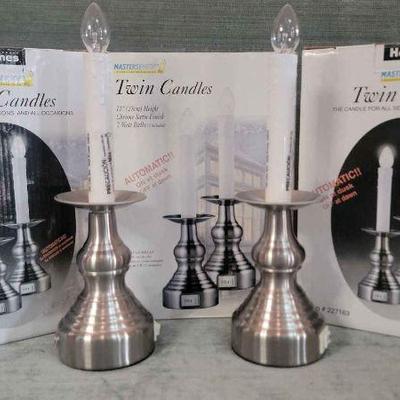New Holmes Master Sensor Twin Candles Set Of 3