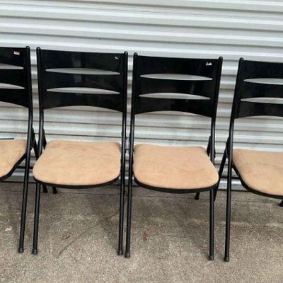 Sudden Comfort Folding Metal Chairs