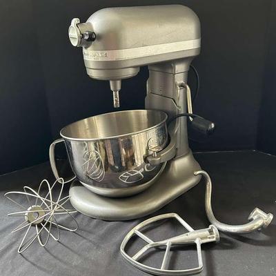 Brushed Chrome KitchenAid Professional 600 With Attachments