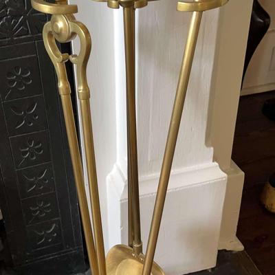 Brass Fireplace Tools