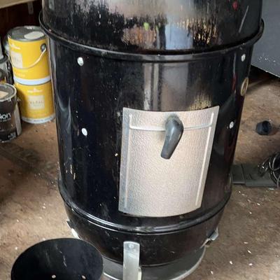 Smokey Mountain Smoker Cooker & Weber Charcoal Grill WTH Rapid Fire Starter