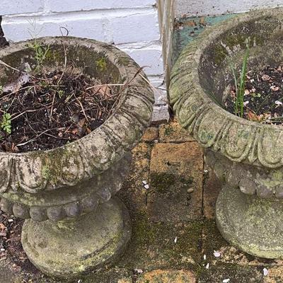 Two Stone Planters