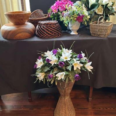 Florals, Baskets, And Bowls Featuring Calabash Bowl Made In The Phillipines