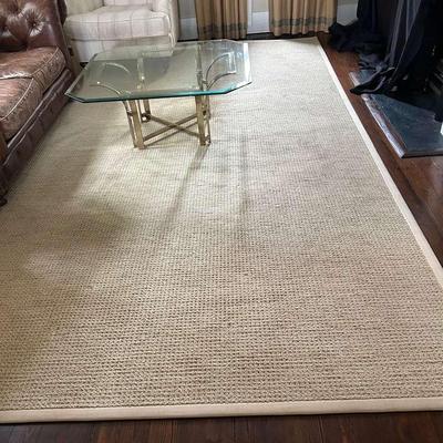 7' x 11' Berber Area Rug Neutral Tone