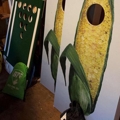 Corn Hole Equipment  & Beer Pong Golf Boards