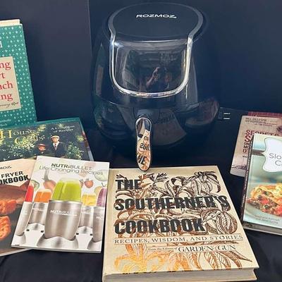 Rozmoz Air Fryer Plus Selection Of Cookbooks