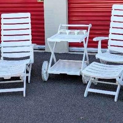 Seven Piece Poolside Furniture 