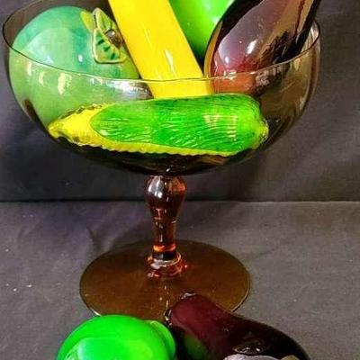 Empoli Italian Art Glass: Unique MCM Glass Art