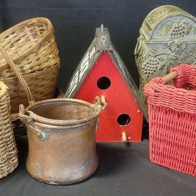 See Rock City Bird House, Baskets, And More