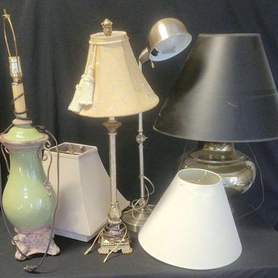 Metal And Ceramic Lamps