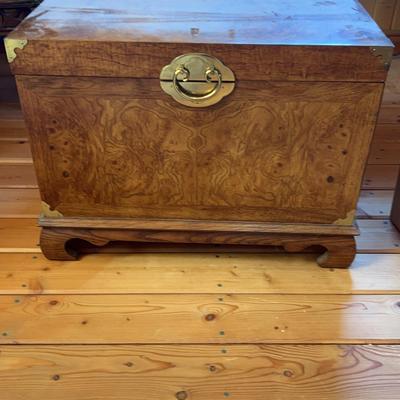 Vintage Wood Chest 