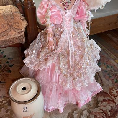Collectable Doll & Red Wing Butter Churn