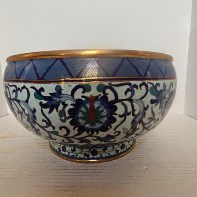 Chinese Enamel & Gilt Bowl