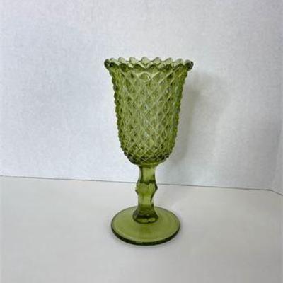 Westmoreland Moss Green Celery Vase .jpg