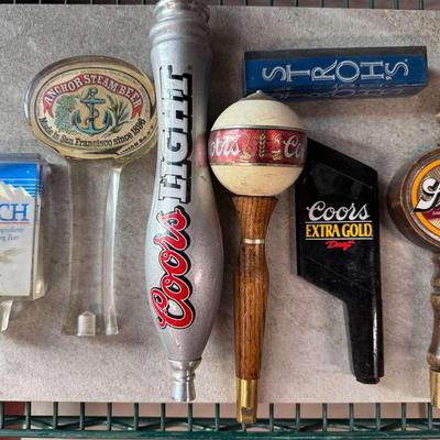 Anchor Steam, Busch, Coors, Stroh’s Beer Tap: Lot 4