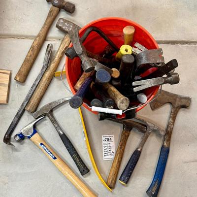 Estwing , Vaughan, DeWalt: Assorted Hammers, Pry Bars, & Picks