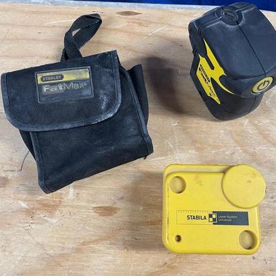 Stanley FatMax Laser Level & Stabila Laser Level 