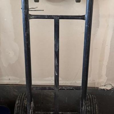 Dolly + 5 Gal Safety Metal Gas Can