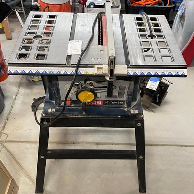Ryobi 10” Table Saw & Miscellaneous Drills, Jigsaw, And Power Tools