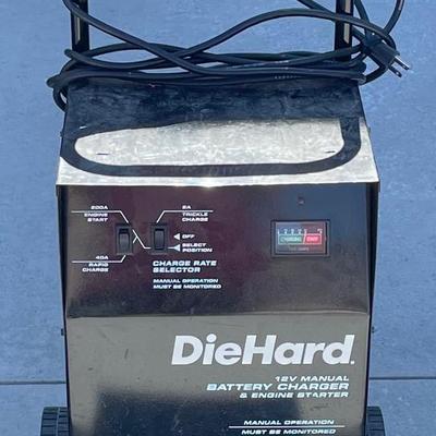 Die Hard 12v Manual Battery Charger & Engine Starter