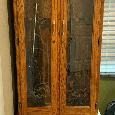 Rifle Gun Case W/ Keys 30” X 70” X 18 And 2 106 Power Master Airguns