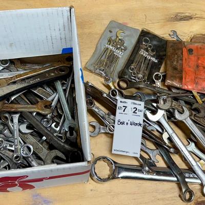 Wrenches - A Box Of Them!