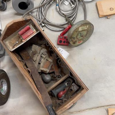 Plumbing Lot With Snakes, Hoses, & Machete 
