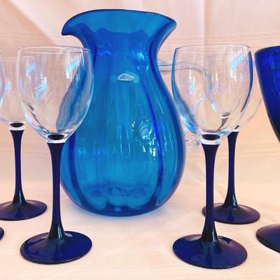 Blenko & Blue Glass