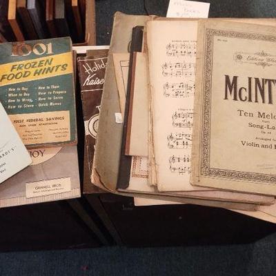 Antique Music Books 